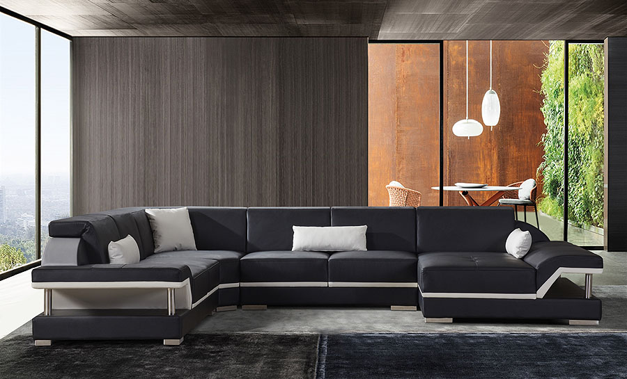 Nexus - U1 - Leather Sofa Lounge Set